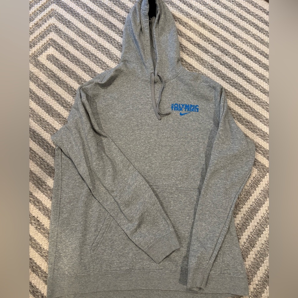 Nike Heather Gray Olympic Trials Hoodie